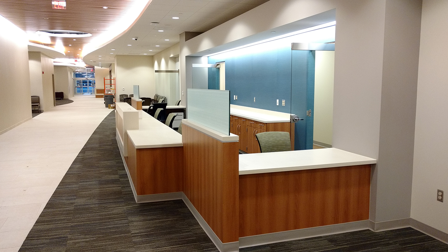 CommCab Millwork Crozer Nurses Station MIllwork Crozer Nurses Station